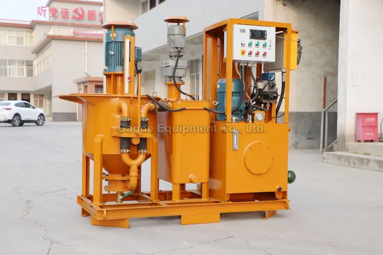 Gaodetec GGP100/150/20PI-E Electric Grout Injection Pump Station for Underwater Foundation